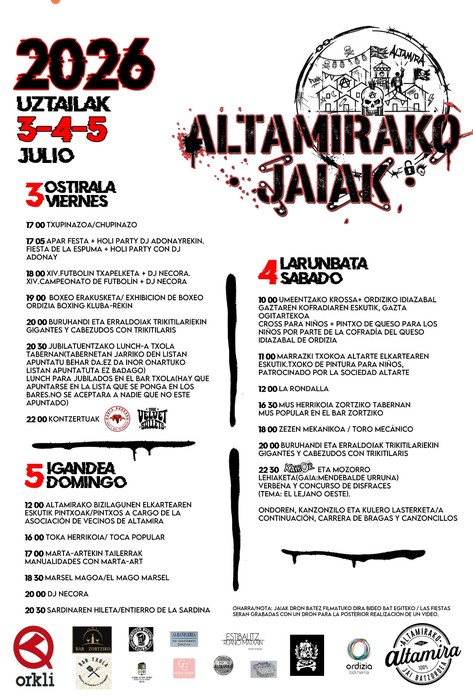 Altamirako jaiak
