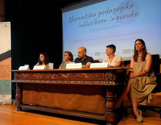 Kulturartekotasuna eta euskara ardatz hartuta, "Eskolatik azokara" egitasmoa lantzen ari da Urdaneta Ikastetxean