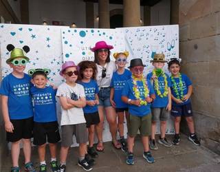 Festa giroan amaitu du ikasturtea Ordiziako Euskal Eskola Publikoak