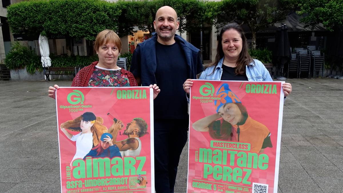 Gazte Tour programaren baitan gazteentzako kultur eskaintza asteburuan