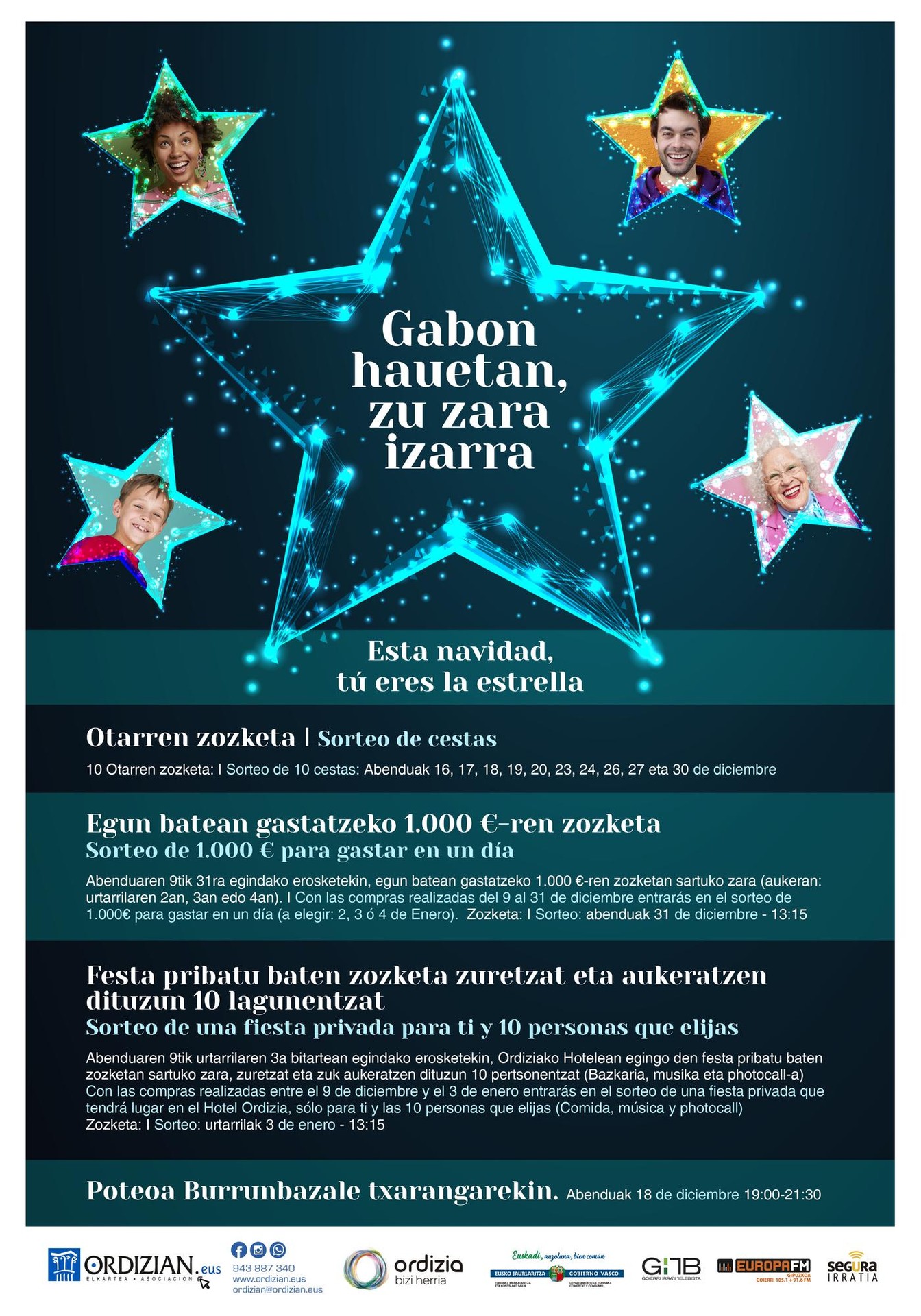 GABON HAUETAN, ZU ZARA IZARRA