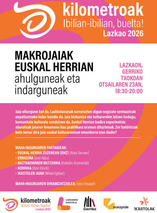 Makrojaiak Euskal Herrian