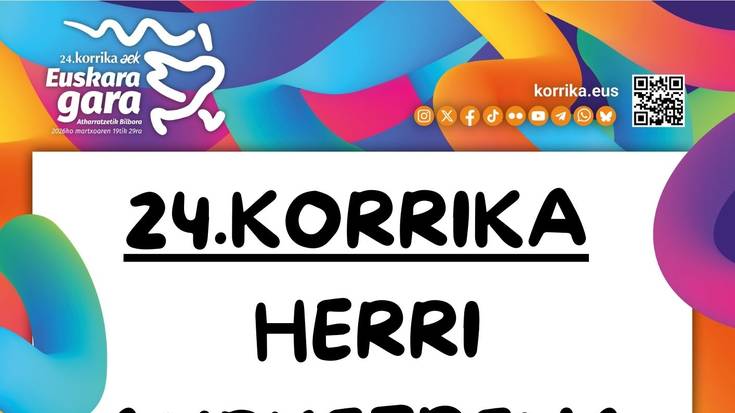 24. Korrikaren herri aurkezpena