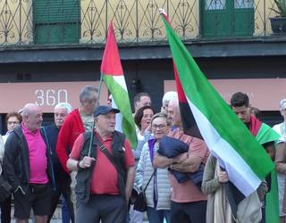 Ekilade Hurbileko gerra geldiarazteko eskatzeko elkarretaratzea egingo dute larunbat arratsaldean