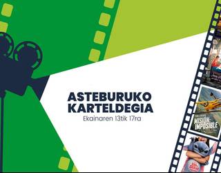 Asteburuko zinema karteldegia