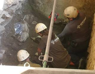 San Adriango indusketak zuzenean ikusteko bisita larunbatean