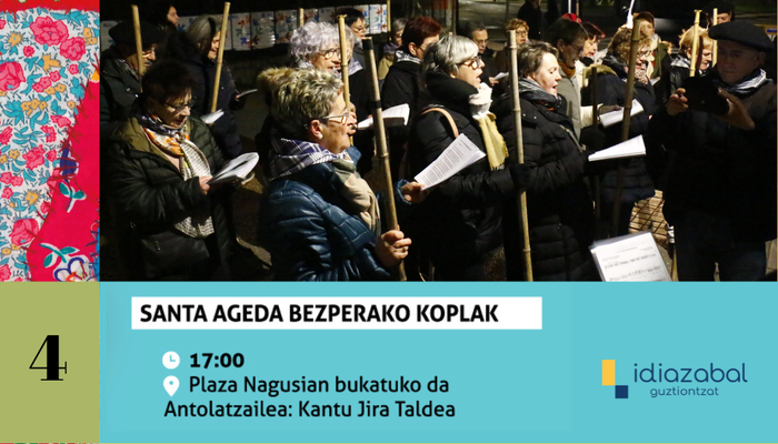 Santa Ageda bezperako koplak