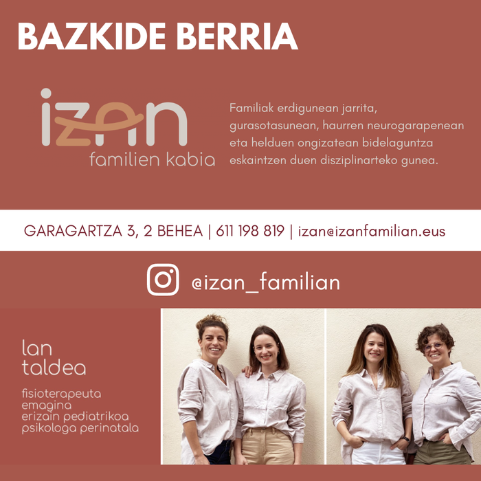 BAZKIDE BERRIA: Izan. Familien Kabia