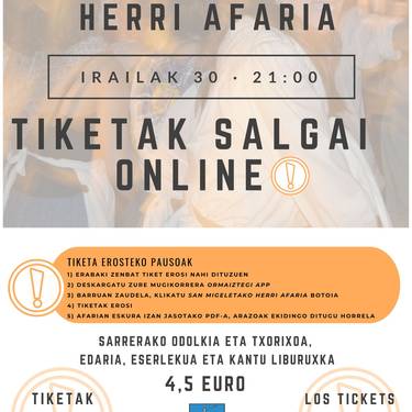 San Migel eguneko herri afaria