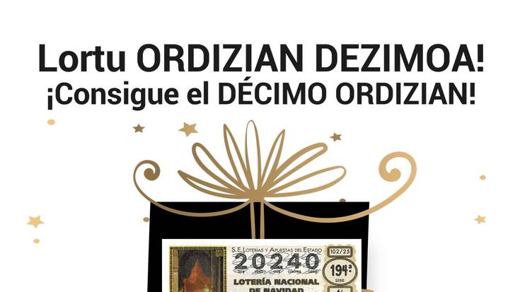 ORDIZIAN VISA TXARTELA: Lortu Ordizian loteria!