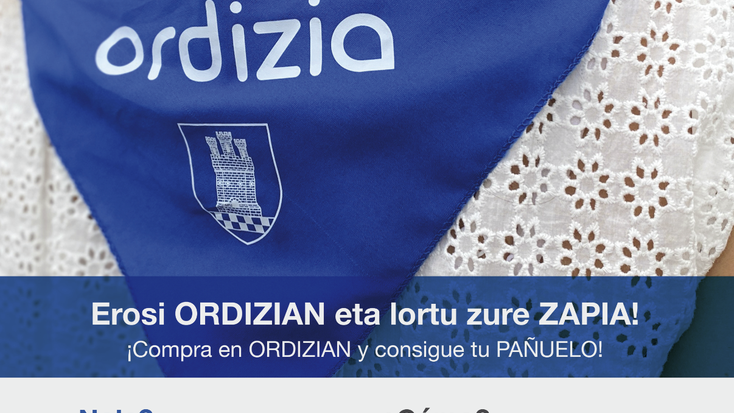 ORDIZIAN EROSI, eta eraman festetako zapia!