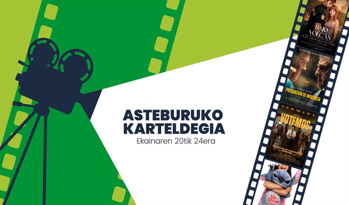 Asteburuko zinema karteldegia