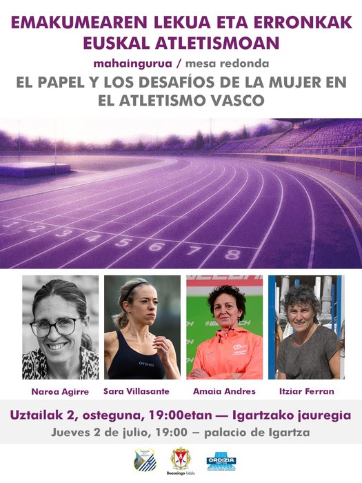 Emakumearen lekua eta erronkak euskal atletismoan