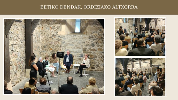 BETIKO DENDAK, ORDIZIAKO ALTXORRA: OROITZAPENAK PARTEKATZEKO TOPAKETA