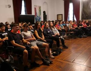 Jakintza Ikastolako ikasleak Erasmus+ proiektuan murgilduta daude