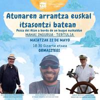 Atunaren arrantza euskal itsasontzi batean