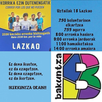 Korrika ezin dutenengatik