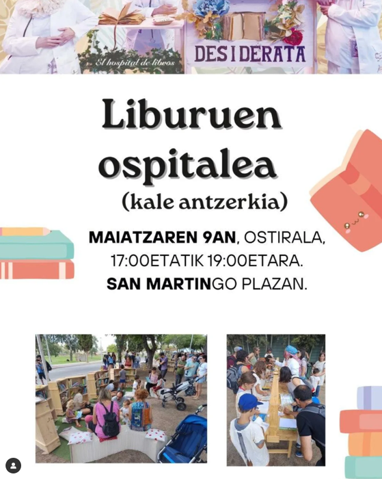 Liburuen ospitalea