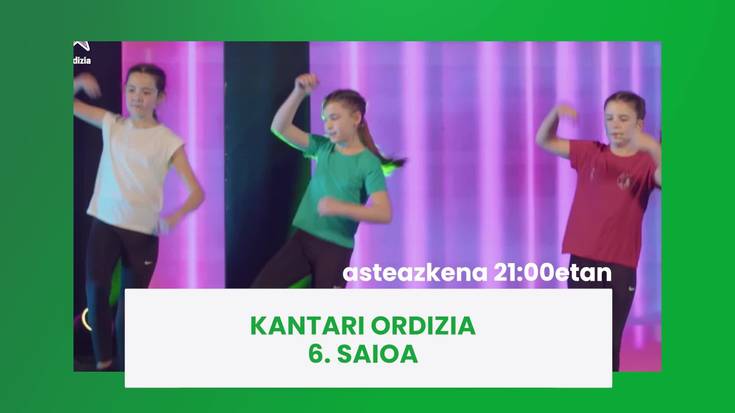 Gaur 21:00etatik aurrera Kantari Ordizia