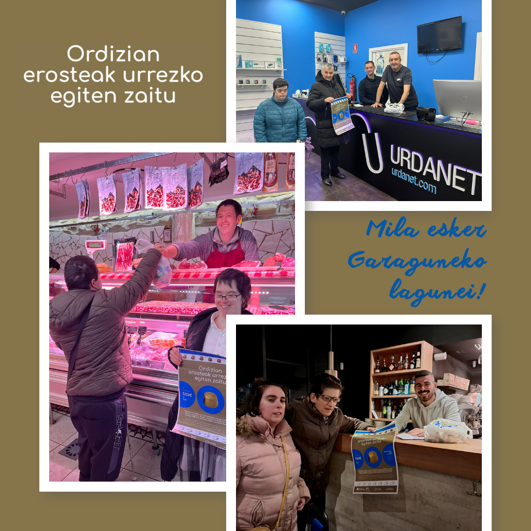 MILA ESKER GARAGUNEKO GURE LAGUNEI!