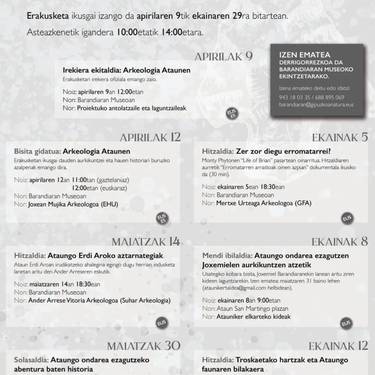 Ataungo ondarea ezagutzeko abentura baten historia
