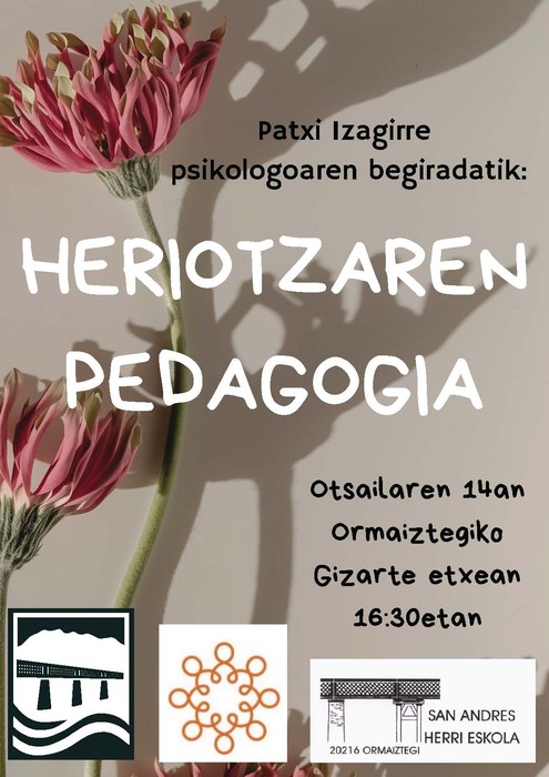 'Heriotzaren Pedagogia' solasaldia