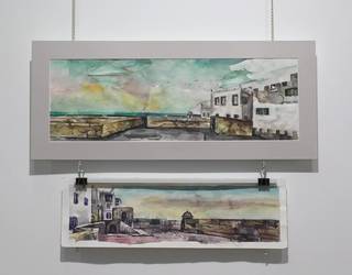 Maria Jesus Asurmendiren “Hiru bazter, zirrara bakarra” erakusketa ikusgai Barrena Jauregian