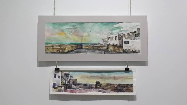 Maria Jesus Asurmendiren “Hiru bazter, zirrara bakarra” erakusketa ikusgai Barrena Jauregian