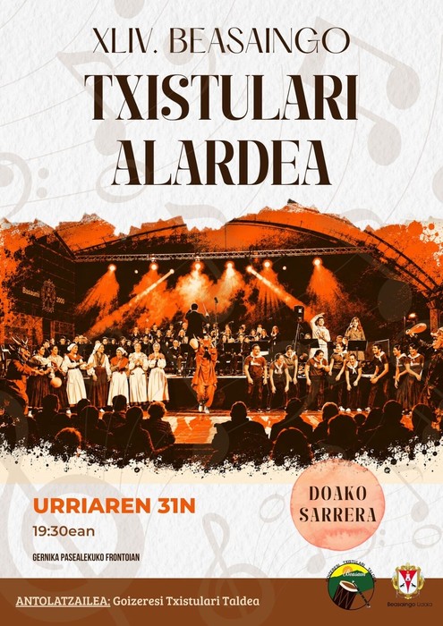 Beasaingo XLIV. Txistulari alardea