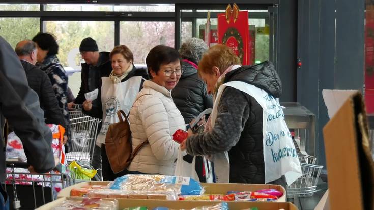 Elikagai bilketa erraldoia burutu dute asteburuan zehar