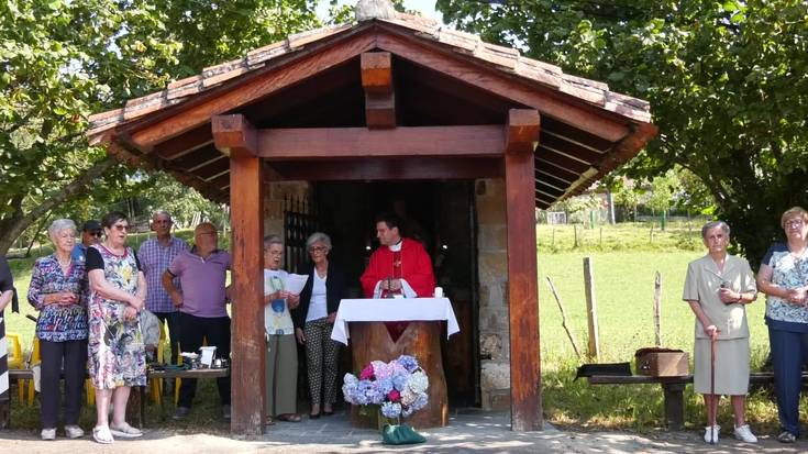 San Lorentzo eguna ospatzeko meza nagusia eta hamaiketakoa