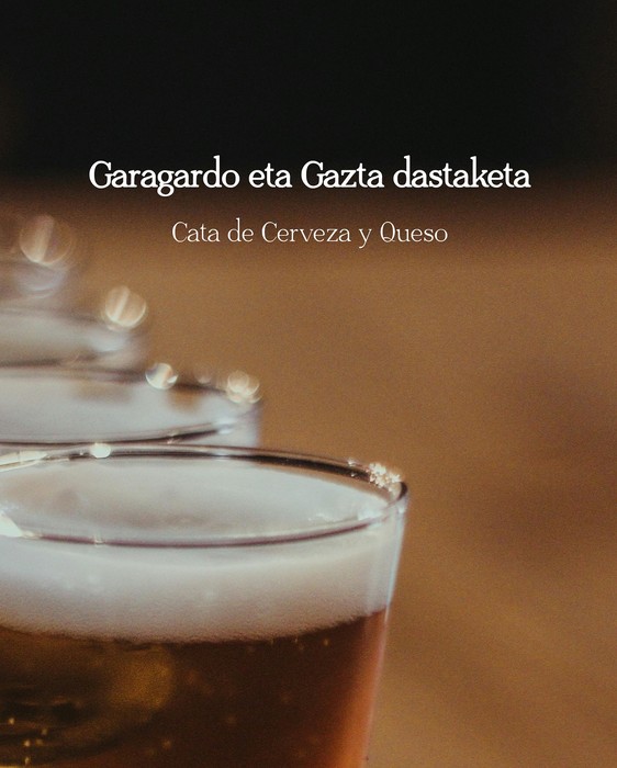 Garagardo eta gazta dastaketa