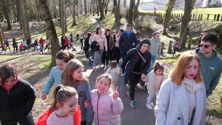 Kilometroak Txikia egin zuten, duela 50 urte ospatutako lehen Kilometroak gogora ekarriz