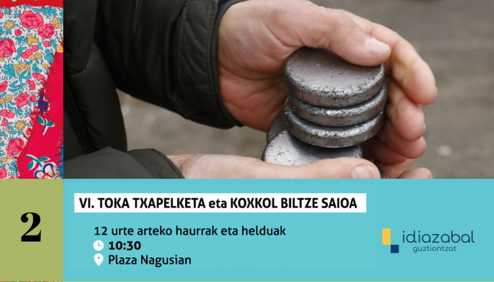 Toka txapelketa eta koxkol biltze saioa