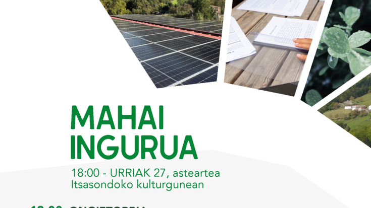 Energia Komunitateak. Zer egin dezakegu Goierrin? mahai-ingurua