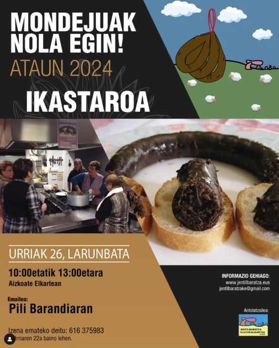 Mondejuak nola egin ikastaroa