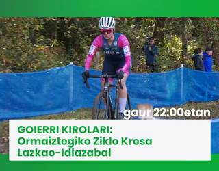 Ormaiztegiko Ziklo Krosa eta Lazkao-Idiazabal partida