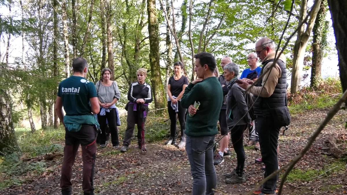 Landarlan Natur Elkarteak sortutako zikloarekin jarraituz, Oiangu Txikitik ibilaldi antolatua