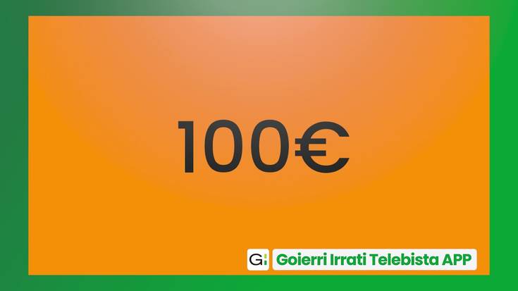 Bareak eskainitako 100 euroko balea