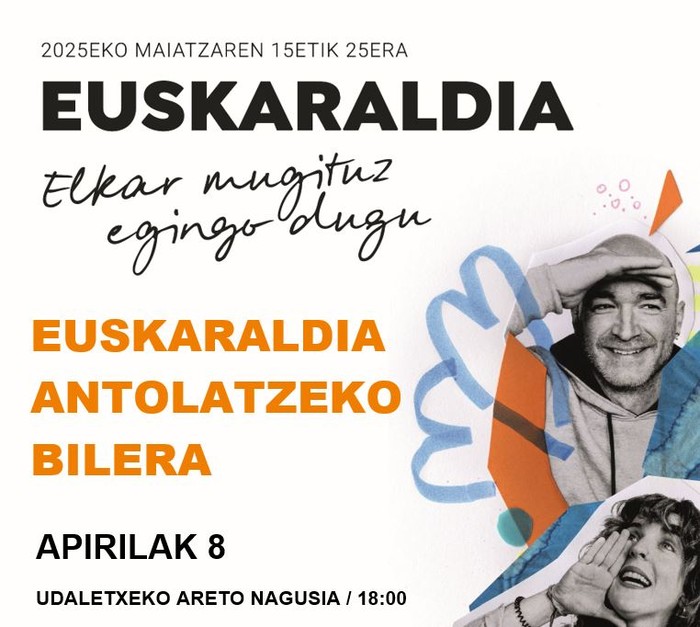 Euskaraldia antolatzeko bilera