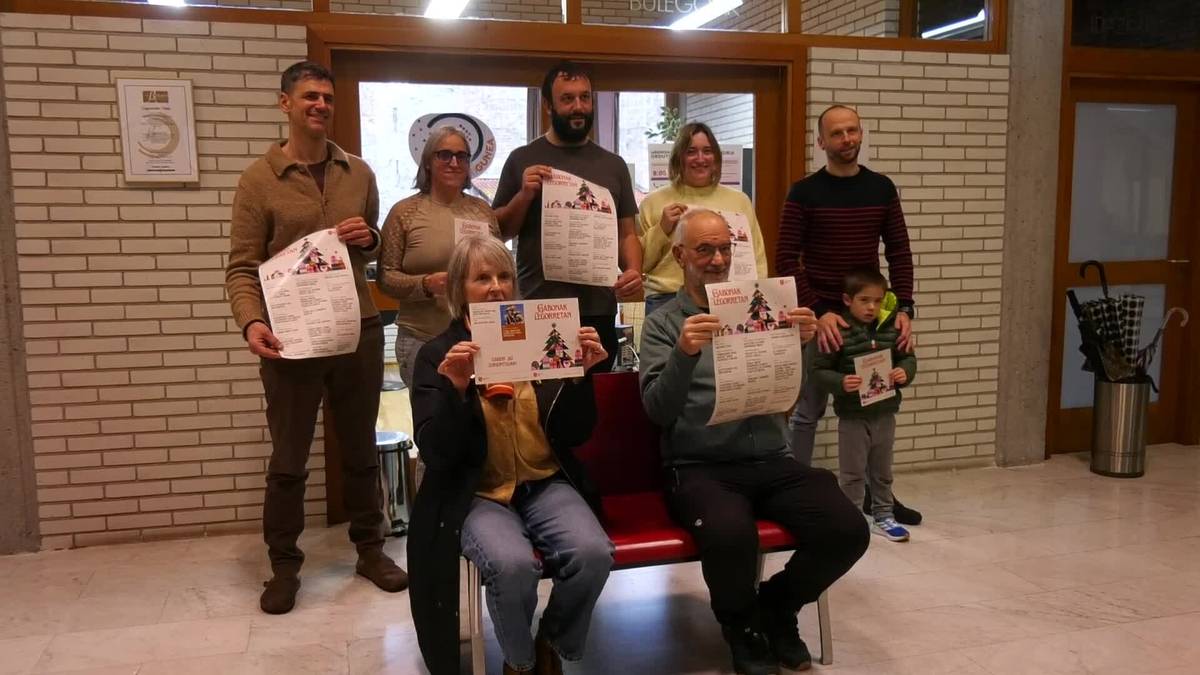 Elkartasuna, musika, antzerkia edota ipuinak izango dira Legorretako Gabonetako protagonistak