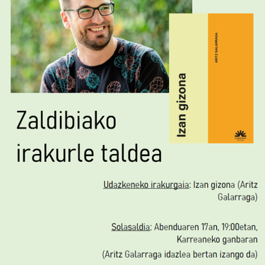 Udazkeneko irakurgaia: Izan gizona