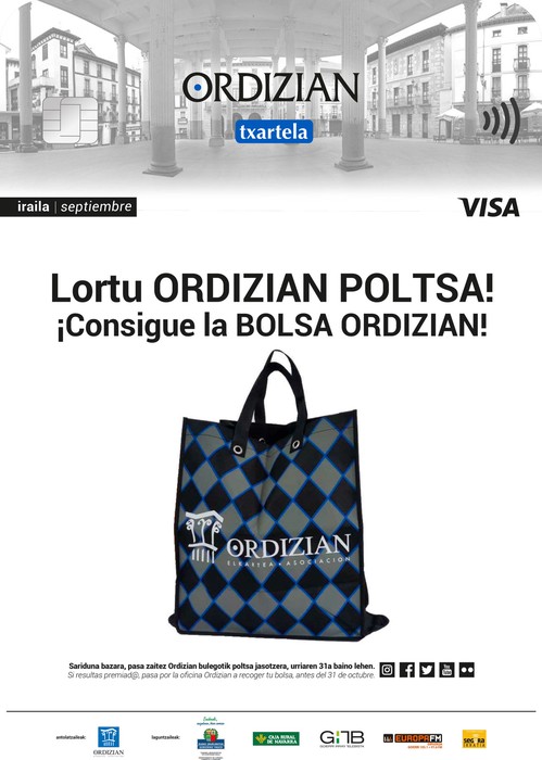 LORTU ORDIZIAN POLTSA, ORDIZIAN TXARTELAREKIN!