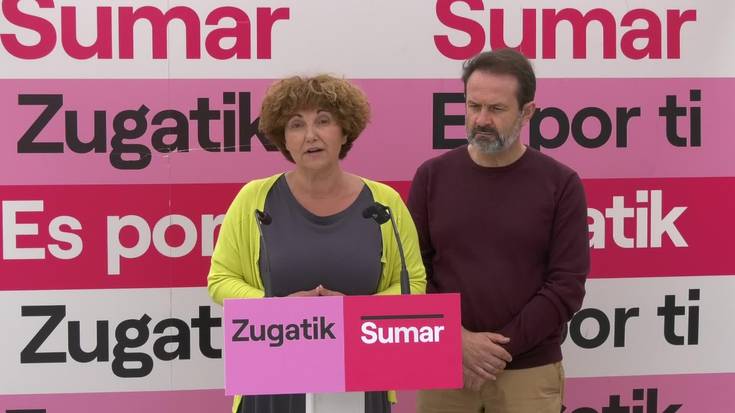 Garrido (Sumar): “Euskadik hauteskunde hauetan erabakiko du aurrera joan nahi duen edo iraganera bueltatu”