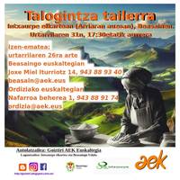 Talogintza tailerra