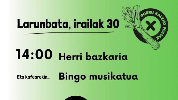 Porru kaleko festak