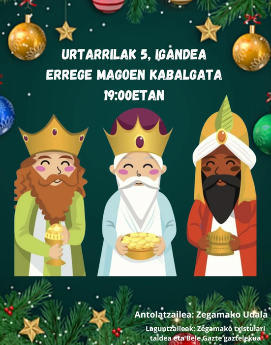 Errege magoen kabalgata