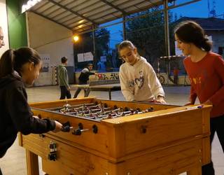 Zerainen ginkana egin zuten larubatean
