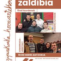 Gipuzkoako herriarteko bertsolari txapelketako finalaurdena