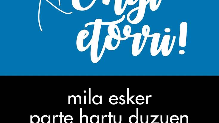 MILA ESKER ONGI ETORRI KANPAINAN PARTE HARTU DUZUEN GUZTIOI!